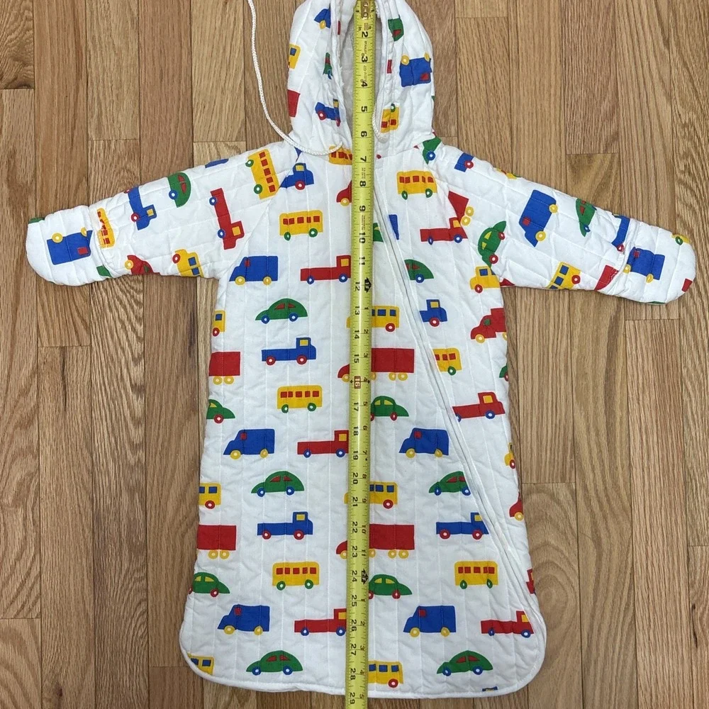 Vintage Baby Bunting Snowsuit - Cars And Trucks‎
